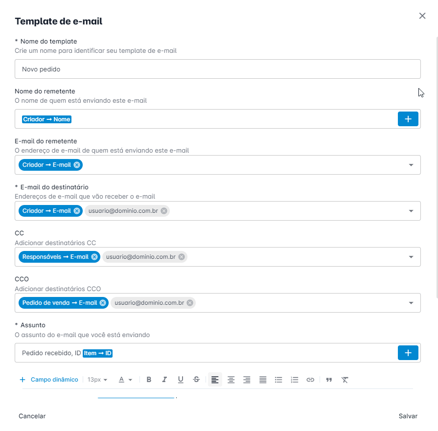 Automações - Template de e-mail - Salvando.gif