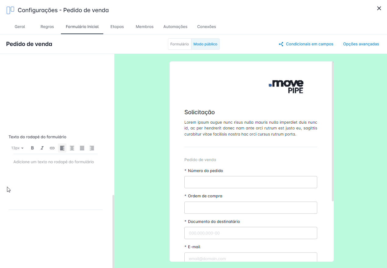 Formulário público - Adicionar texto rodapé.gif